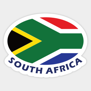 South Africa rugby supporter Sticker